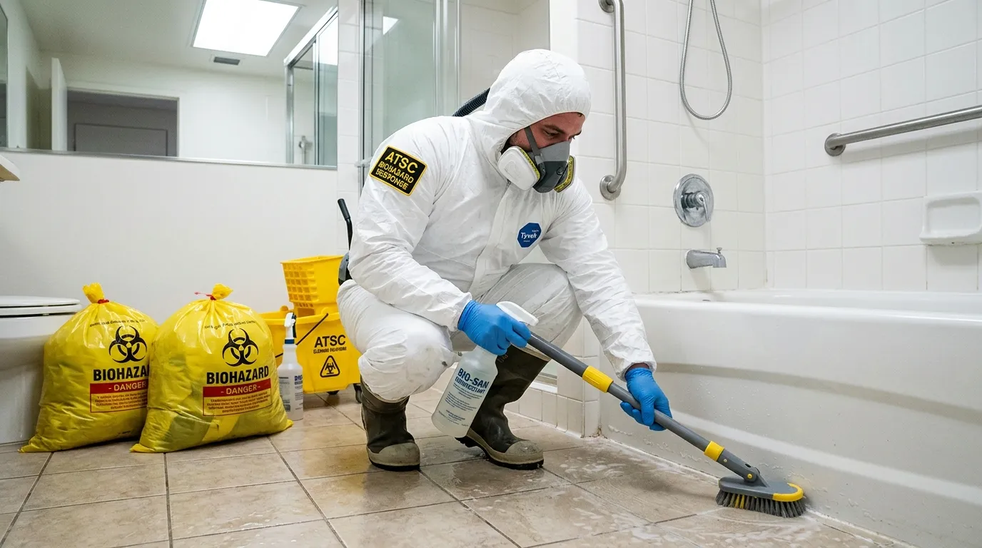 Decontamination equipment deployed for Blood Cleanup in Odessa